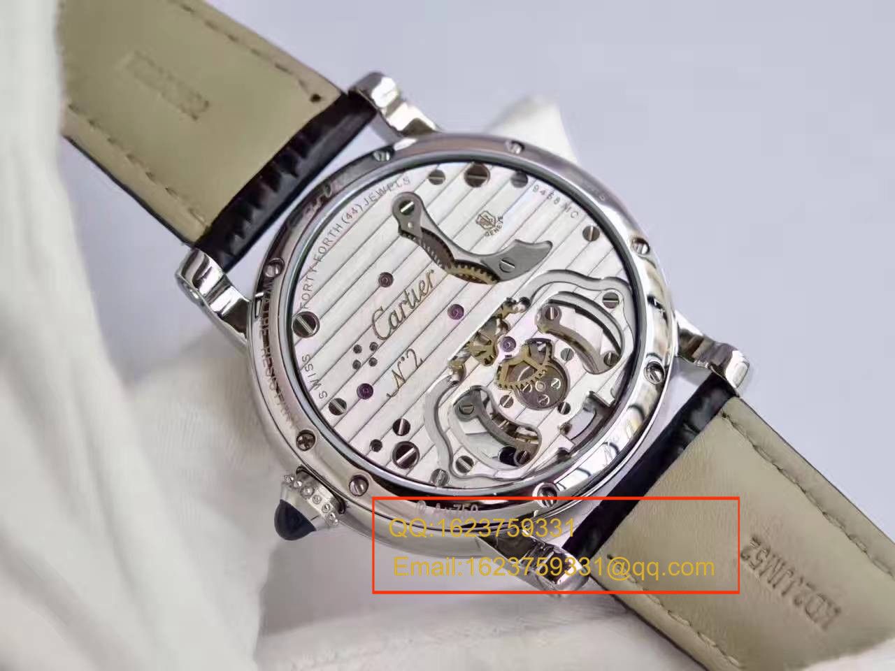 【BL Factory 一比一高精仿手表】 Cartier  ROTONDE DE  Cartier 系列W1556216 Tourbillon  wrist watch  / KCI114
