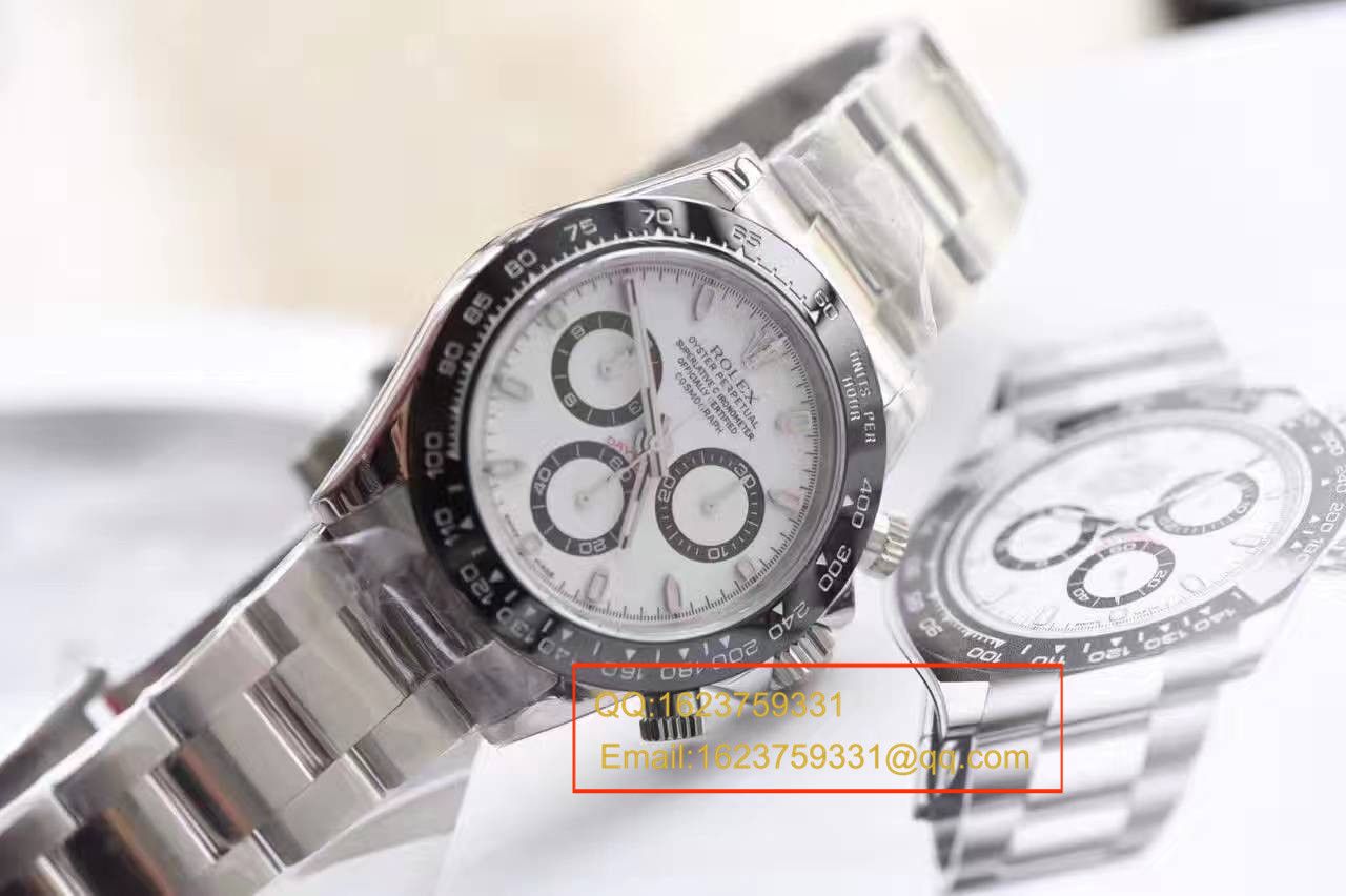 【N Factory V7版本1:1高仿手表】 Rolex  Cosmograph Daytona  Ditongna 系列116500LN-78590机械 wrist watch  / RBF016