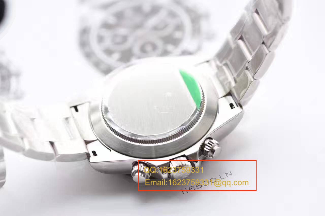 【N Factory 最新V7版本】 Rolex  Cosmograph Daytona  Ditongna 复刻高仿116500LN-78590黑盘机械手表 / RBF003