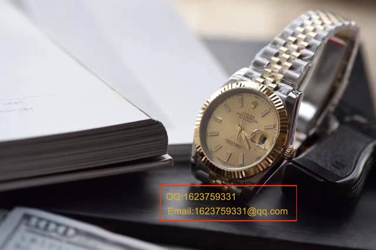 【N Factory 一比一高仿复刻手表】 Rolex   Datejust 系列126333-62613包18K金 wrist watch  / RCF171