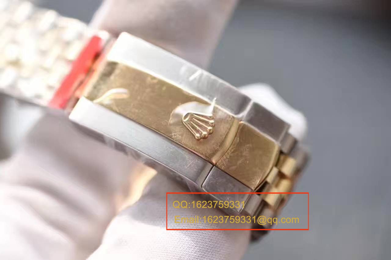 【NOOB Factory 1:1超A高仿手表】 Rolex   Datejust 系列126303白盘 wrist watch  包18K真金 / RCF155