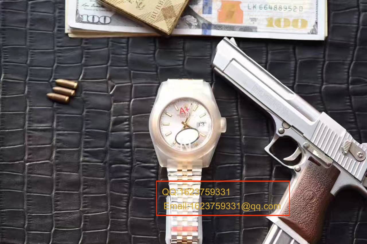 【NOOB Factory 1:1超A高仿手表】 Rolex   Datejust 系列126303白盘 wrist watch  包18K真金 / RCF155