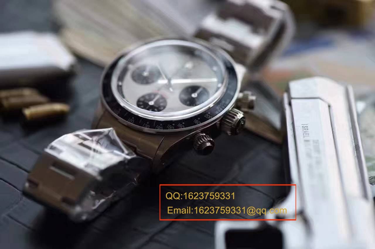 【独家视频测评一比一超A高仿手表】Rolex Paul Newman Daytona余文乐同款 Rolex 保罗.纽曼复古 Ditongna  / RAG148