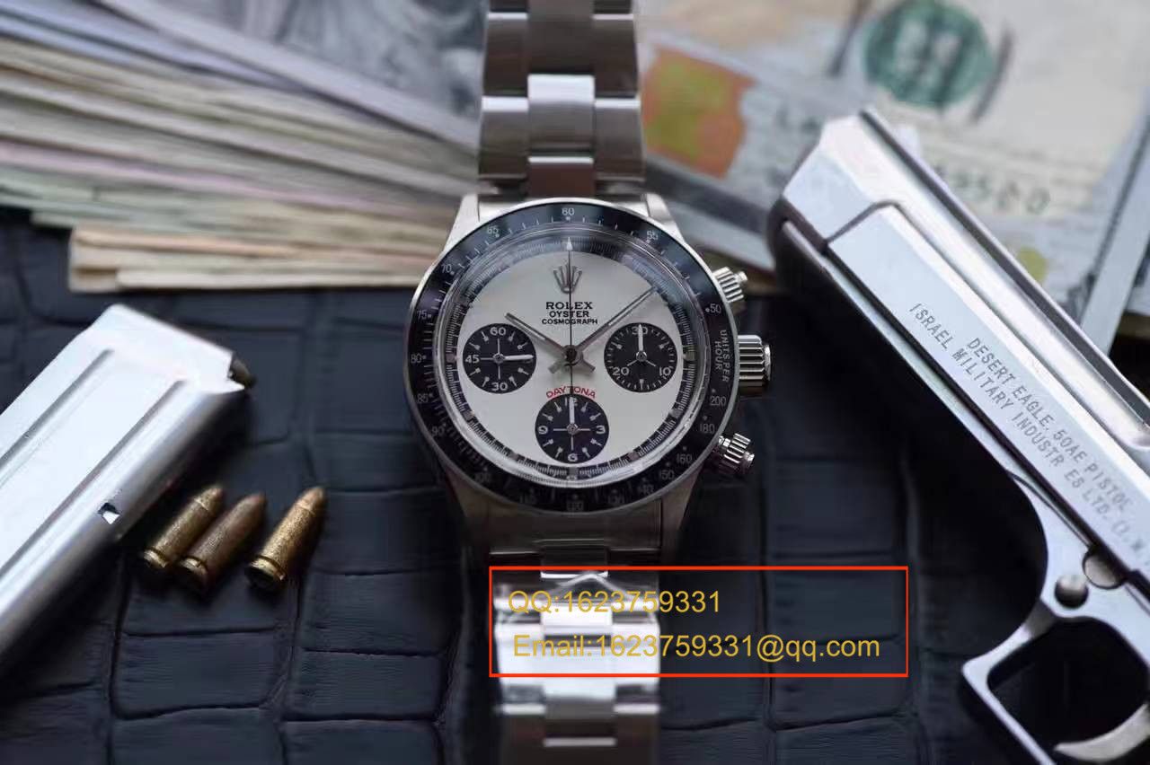 【独家视频测评一比一超A高仿手表】Rolex Paul Newman Daytona余文乐同款 Rolex 保罗.纽曼复古 Ditongna  / RAG148