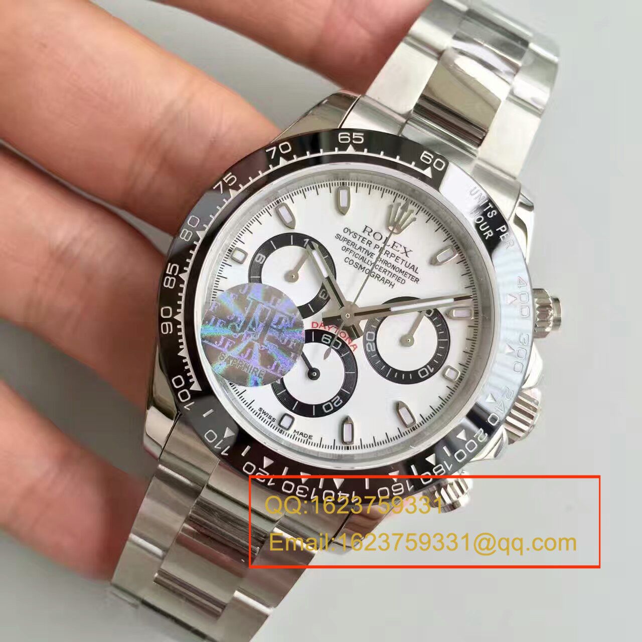 【视频解析】JF Factory 1:1高精仿手表之 Rolex  Cosmograph Daytona  Ditongna 系列116500LN-78590机械男表 / RBD126