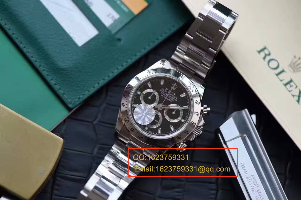 【实拍图鉴赏】JF Factory 一比一复刻高仿手表之 Rolex  Cosmograph Daytona  Ditongna 系列116520-78590 男表 / RBB011A