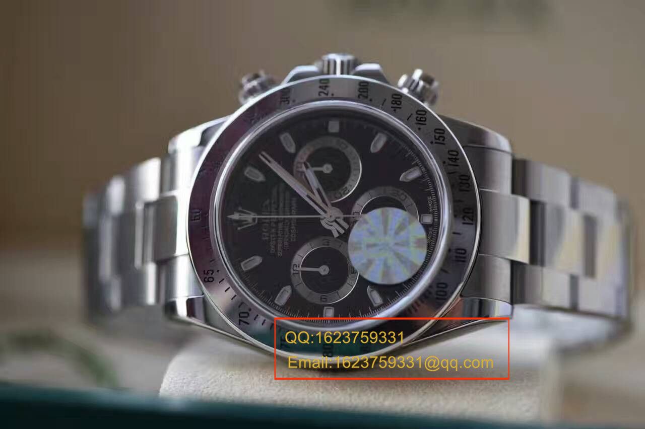 【实拍图鉴赏】JF Factory 一比一复刻高仿手表之 Rolex  Cosmograph Daytona  Ditongna 系列116520-78590 男表 / RBB011A