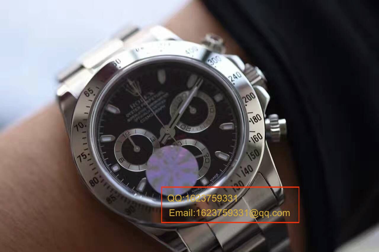 【实拍图鉴赏】JF Factory 一比一复刻高仿手表之 Rolex  Cosmograph Daytona  Ditongna 系列116520-78590 男表 / RBB011A