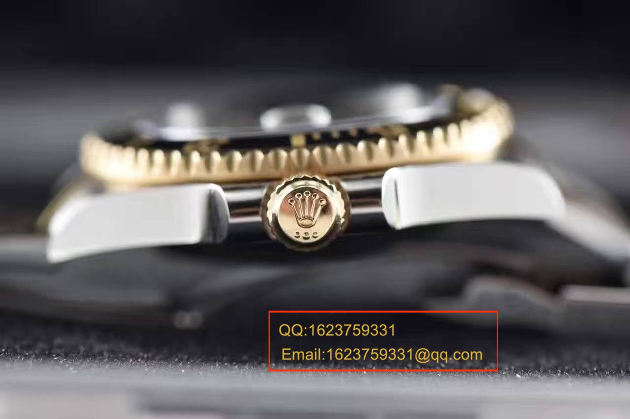 【视频解析】N Factory V7版1:1复刻高仿手表之 Rolex  Submariner 型116612-LN-97203《18K真金版》 / RCF125