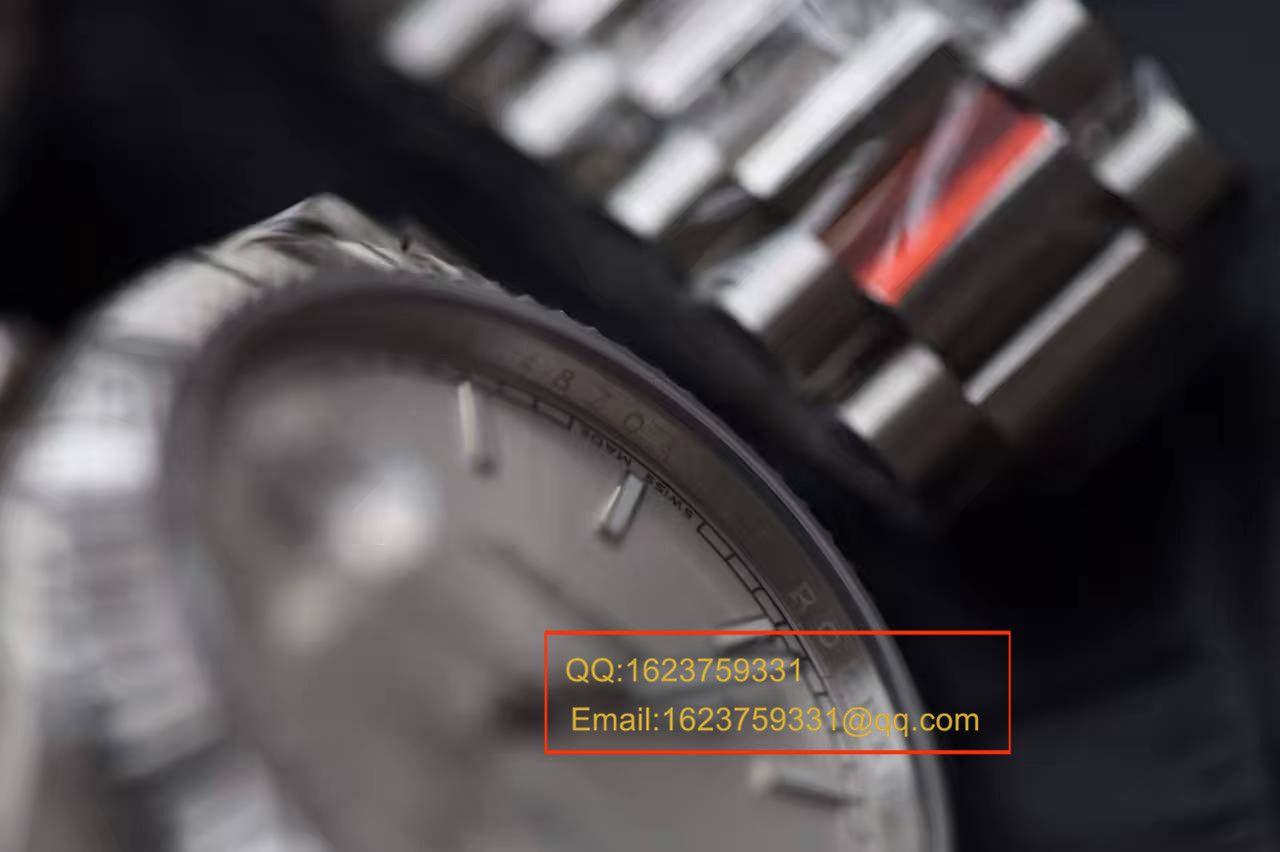 【EW Factory 1:1精仿手表】 Rolex  Day-Date 型系列228239银色表盘男表 / RBA116