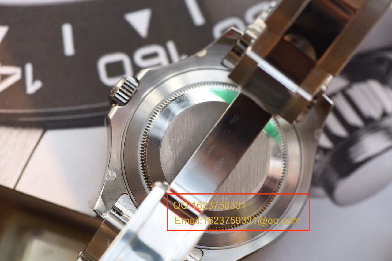 【NOOB Factory 一比一高仿手表】 Rolex  Yacht-Master 系列116622 灰面蓝针机械 wrist watch 《新品》 / RBA023