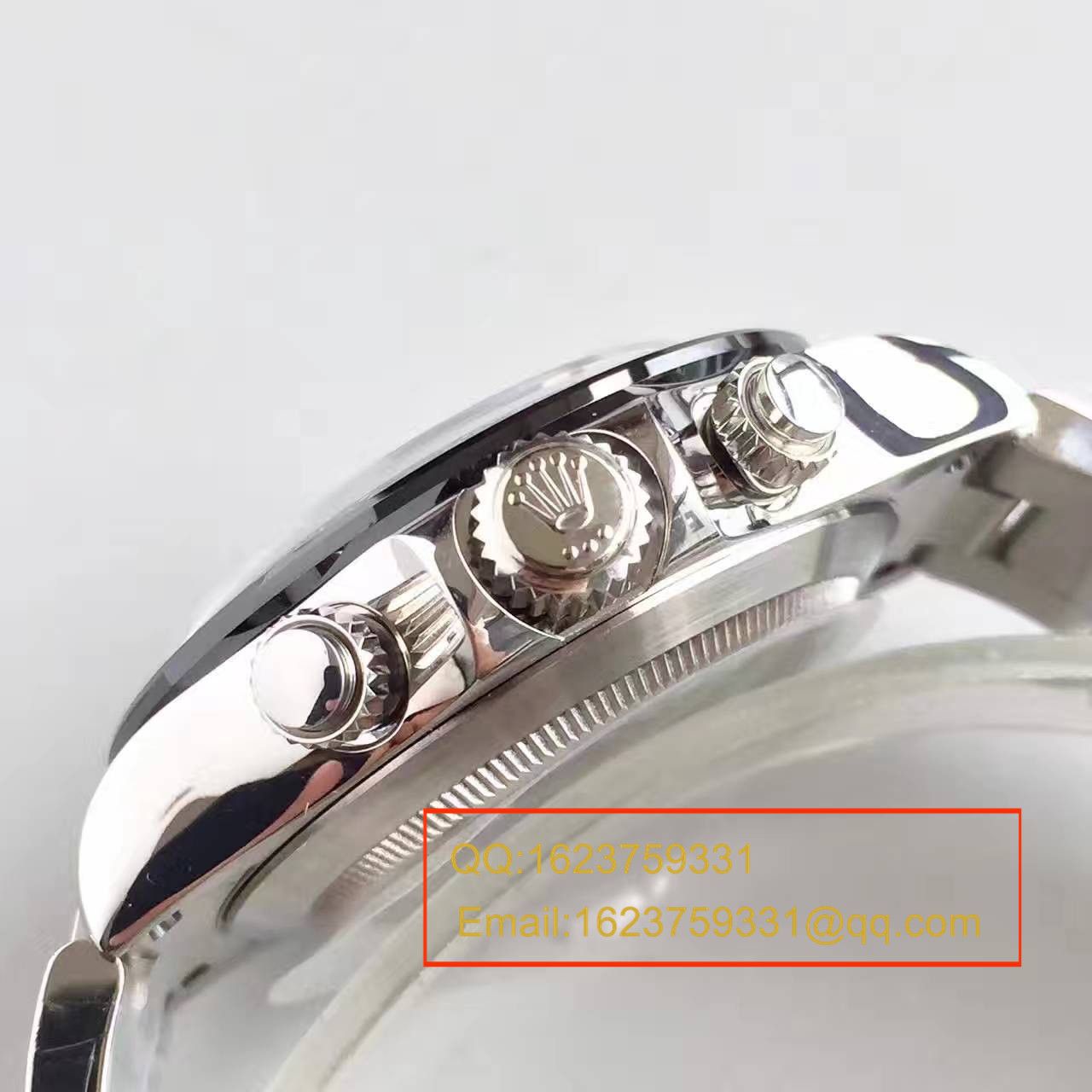 【JF Factory 超A1:1高仿】 Rolex  Cosmograph Daytona  Ditongna 系列116500LN-78590黑盘机械手表 / RBD015