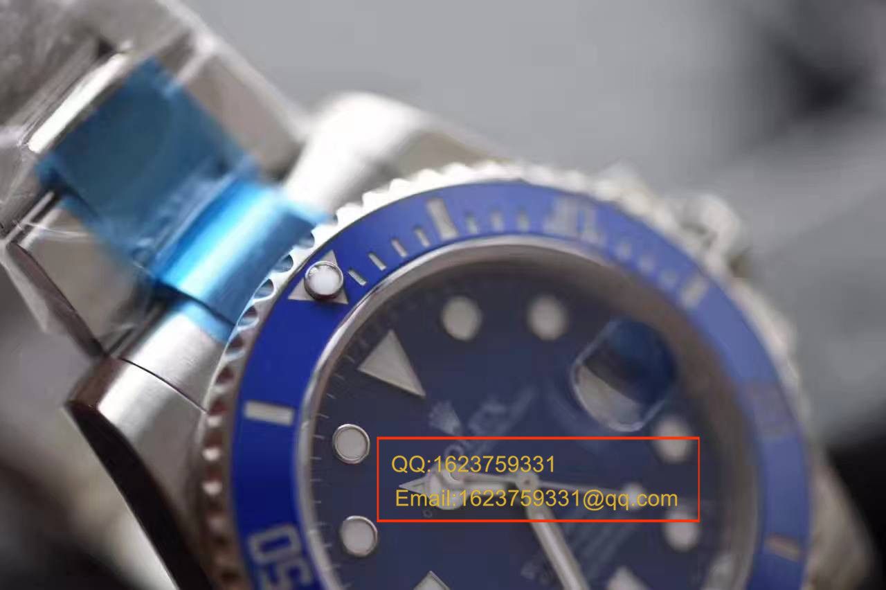 【NOOB Factory 1:1精仿手表V7版本】 Rolex  Submariner 型系列116619LB-97209 蓝水鬼 / RBC004