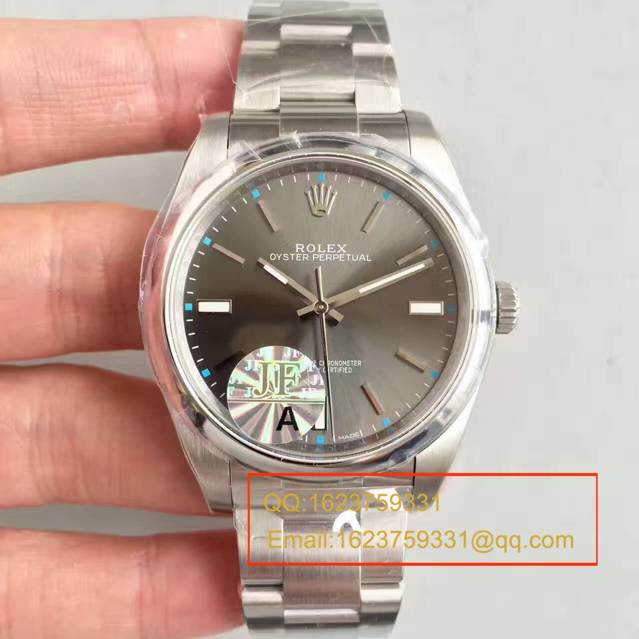 【JF Factory 一比一 top 精高仿手表】 Rolex  oyster perpetual 动系列114300-70400 wrist watch  / RBC175