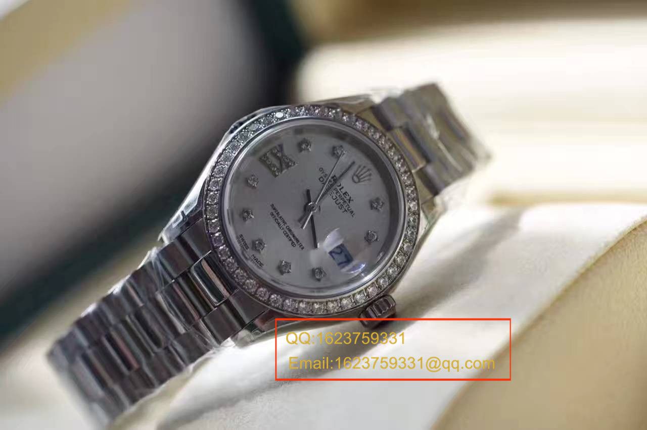 【SY最高品质1:1超A高仿手表】 Rolex 女装  Datejust 系列279136RBR女士机械 wrist watch  / RB0156