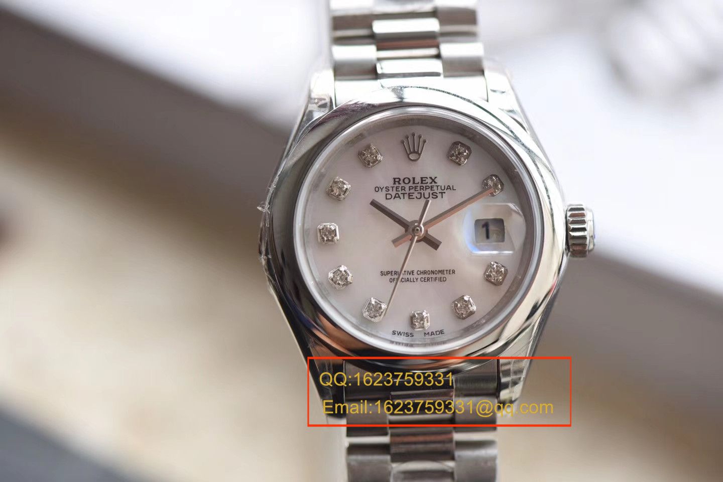 【SY1:1复刻高仿女表】 Rolex 女装  Datejust  279163女士机械 wrist watch 《两色表盘可选》 / R154