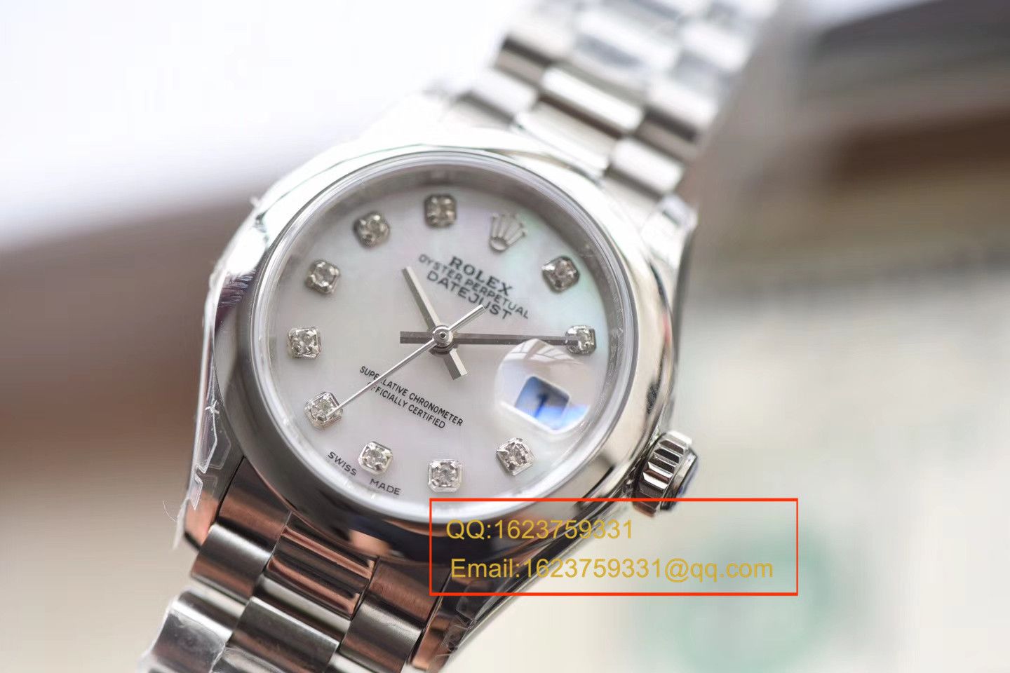 【SY1:1复刻高仿女表】 Rolex 女装  Datejust  279163女士机械 wrist watch 《两色表盘可选》 / R154
