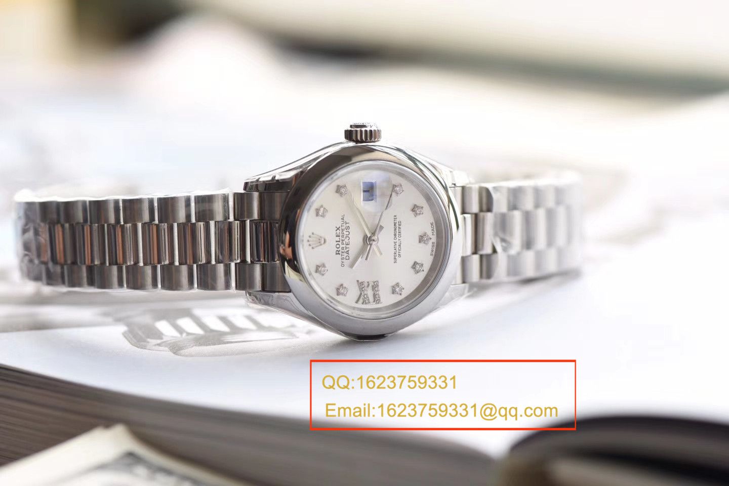 【SY1:1复刻高仿女表】 Rolex 女装  Datejust  279163女士机械 wrist watch 《两色表盘可选》 / R154