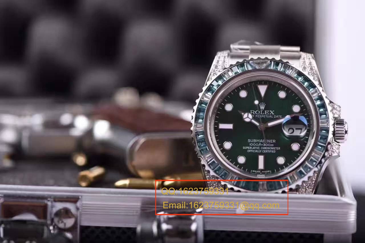 【独家视频测评】N Factory 最惊艳 Rolex 钻圈水鬼！没有之一！耗时近一年倾力打造，正品开模，一比一复刻！ / RCB123