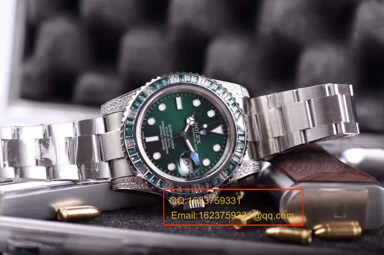 【独家视频测评】N Factory 最惊艳 Rolex 钻圈水鬼！没有之一！耗时近一年倾力打造，正品开模，一比一复刻！ / RCB123