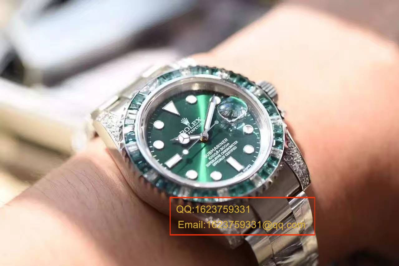 【独家视频测评】N Factory 最惊艳 Rolex 钻圈水鬼！没有之一！耗时近一年倾力打造，正品开模，一比一复刻！ / RCB123