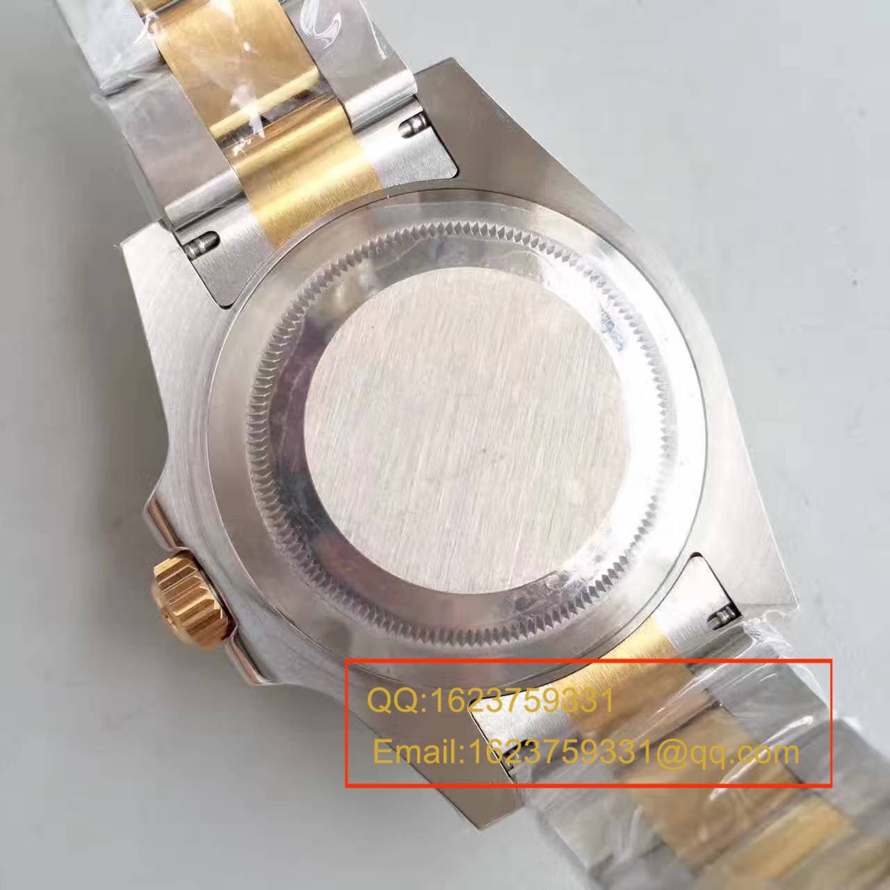 【JF Factory 一比一超A高仿手表】 Rolex  Submariner 型系列116613-LN-97203间金水鬼 wrist watch  / RBG029