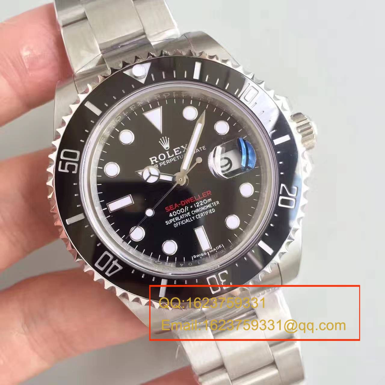 【N Factory 一比一复刻手表】 Rolex V7特别版 美国殿堂级街头品牌SUPREME，与Rolex推出的订制版 / R026
