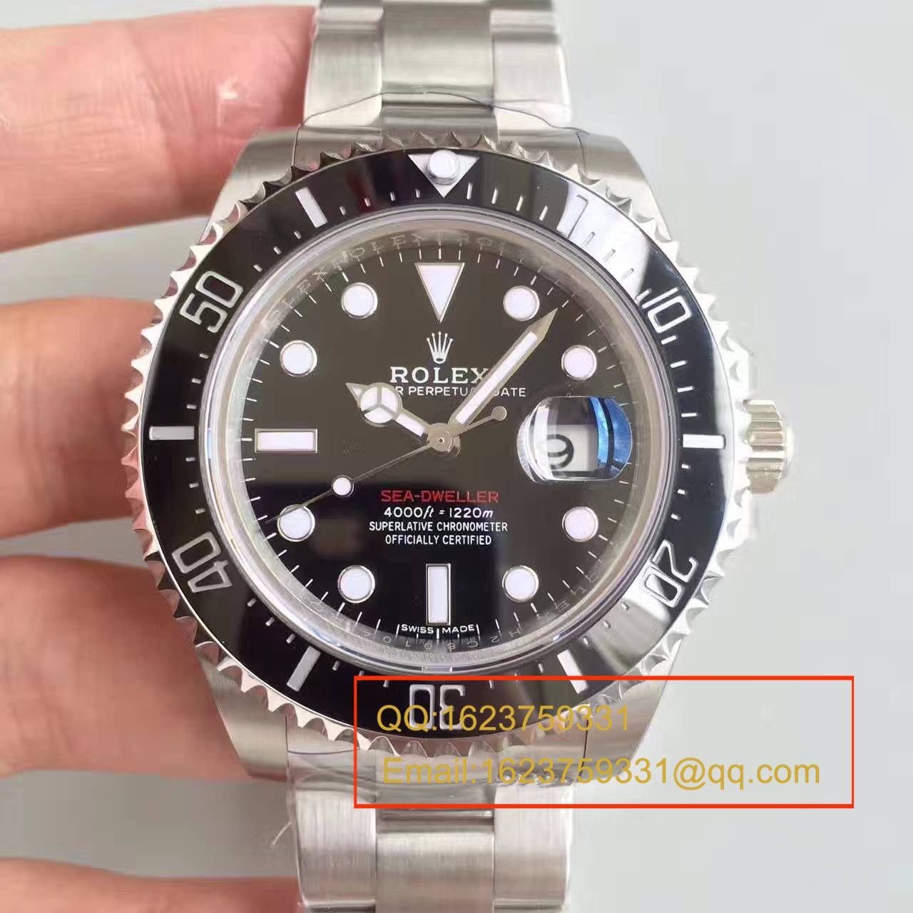 【N Factory 一比一复刻手表】 Rolex V7特别版 美国殿堂级街头品牌SUPREME，与Rolex推出的订制版 / R026