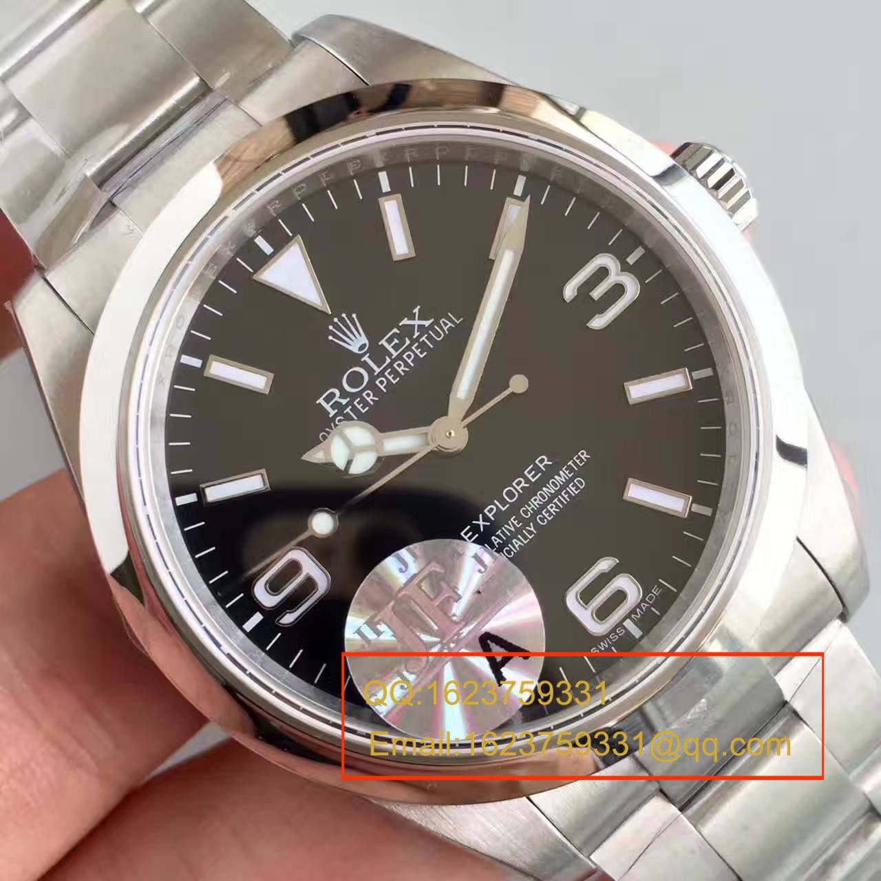 【JF Factory 1:1复刻高仿手表】 Rolex  探险者一代EXP1 （V10S） top 版 214270-77200 黑盘 wrist watch  / R137
