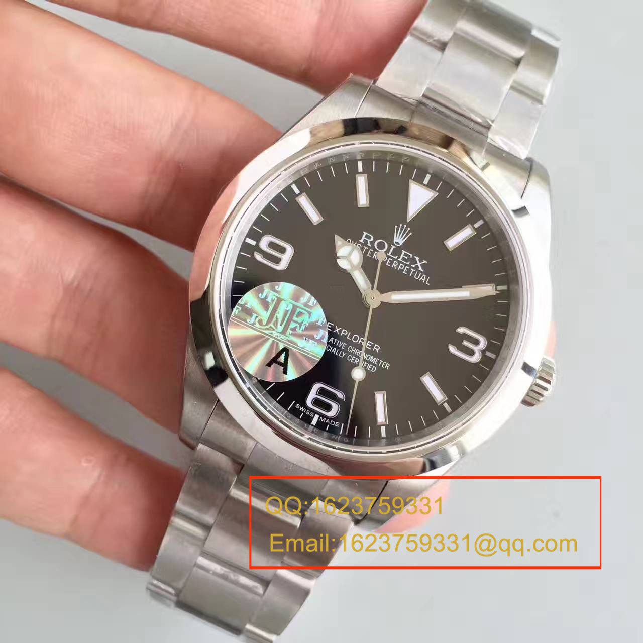 【JF Factory 1:1复刻高仿手表】 Rolex  探险者一代EXP1 （V10S） top 版 214270-77200 黑盘 wrist watch  / R137