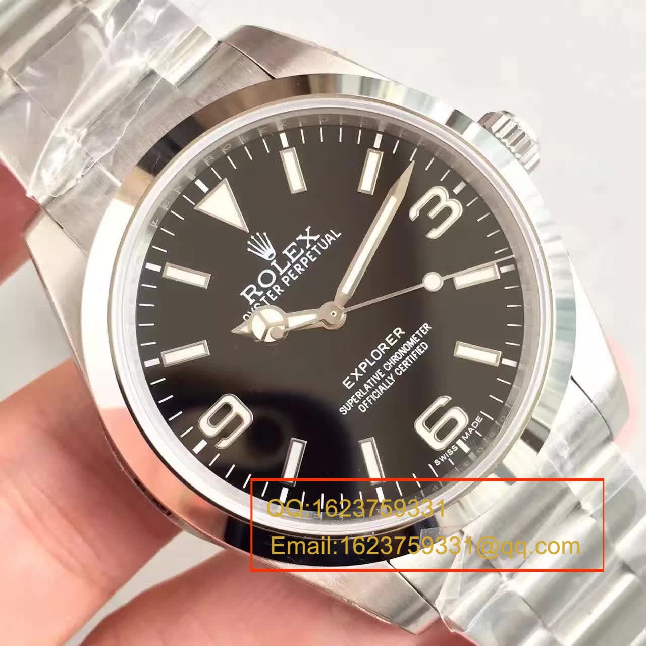 【N Factory 超A高精仿手表最强V7版】 Rolex EXP探险者一代214270-77200男表（探险家369） / RBA109