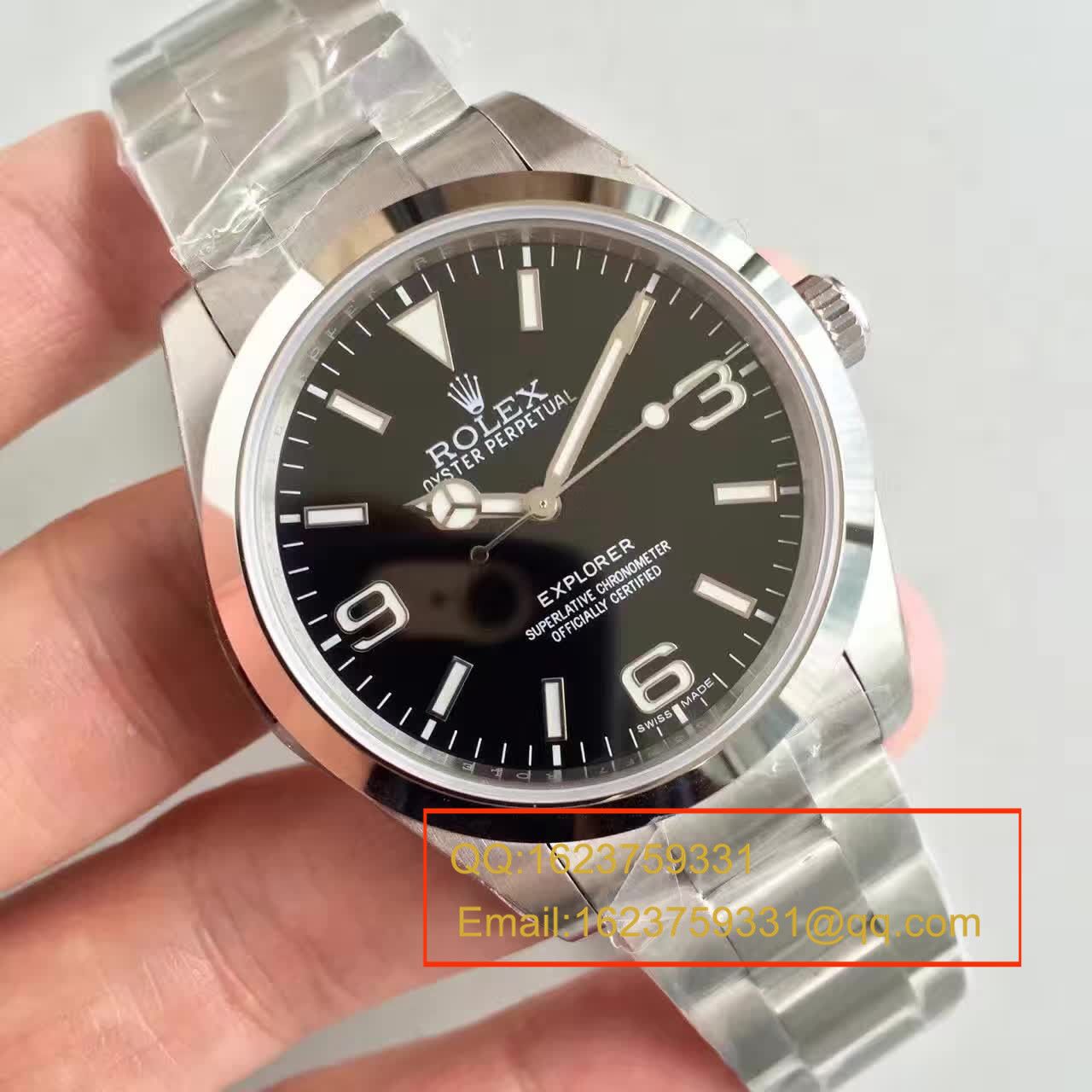 【N Factory 超A高精仿手表最强V7版】 Rolex EXP探险者一代214270-77200男表（探险家369） / RBA109