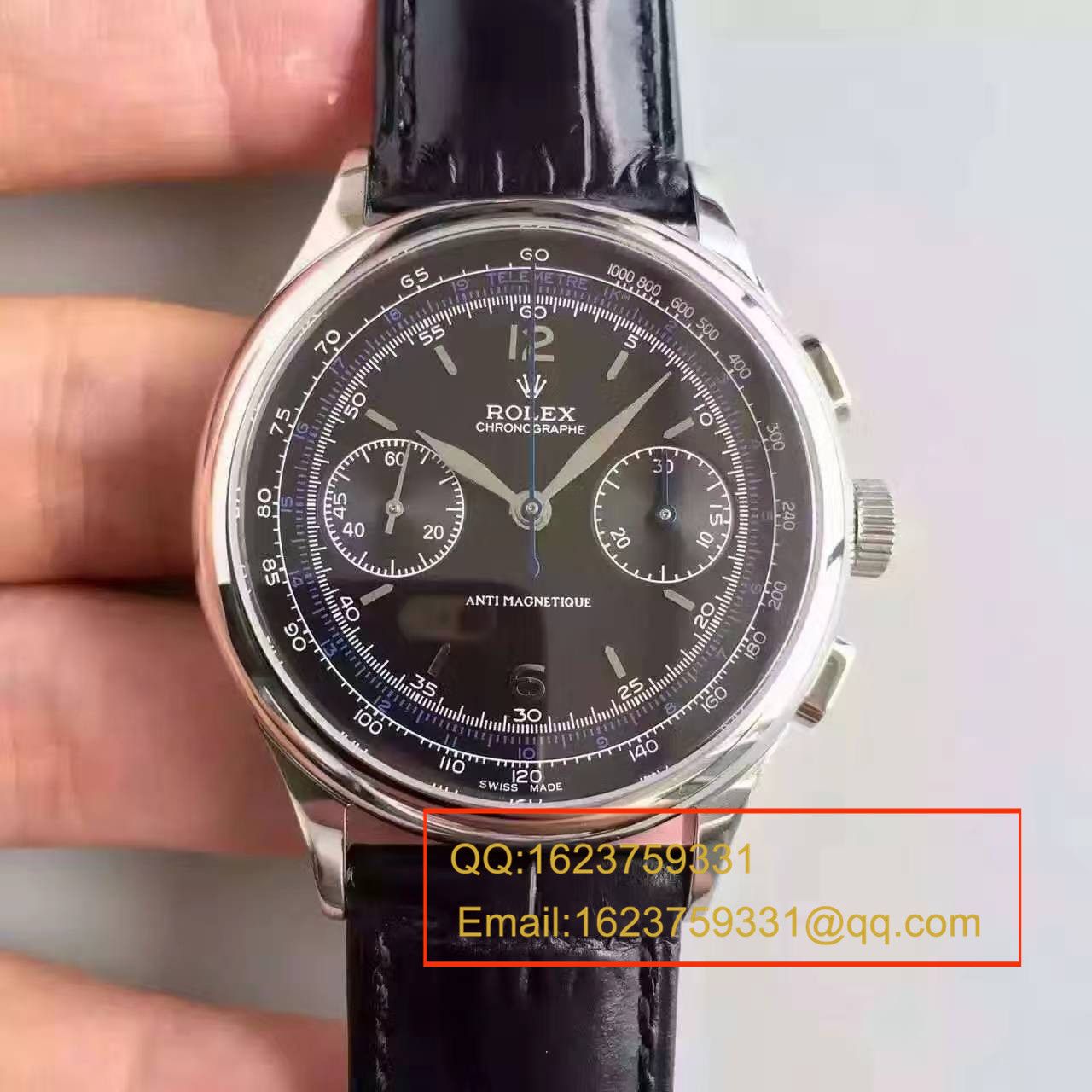 【台湾 Factory 1:1复刻手表】 Rolex 复古款多功能手动计时 wrist watch  / R134