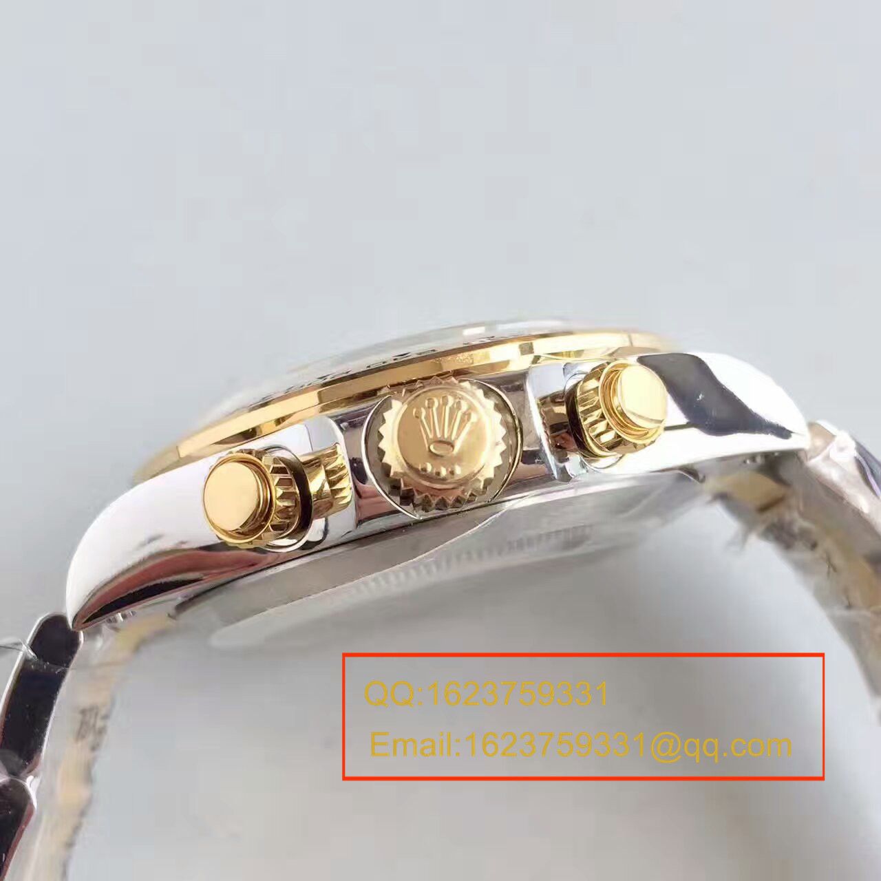 【JF Factory 1:1复刻高仿手表】 Rolex  Cosmograph Daytona  Ditongna 系列116508金盘 wrist watch  / R129