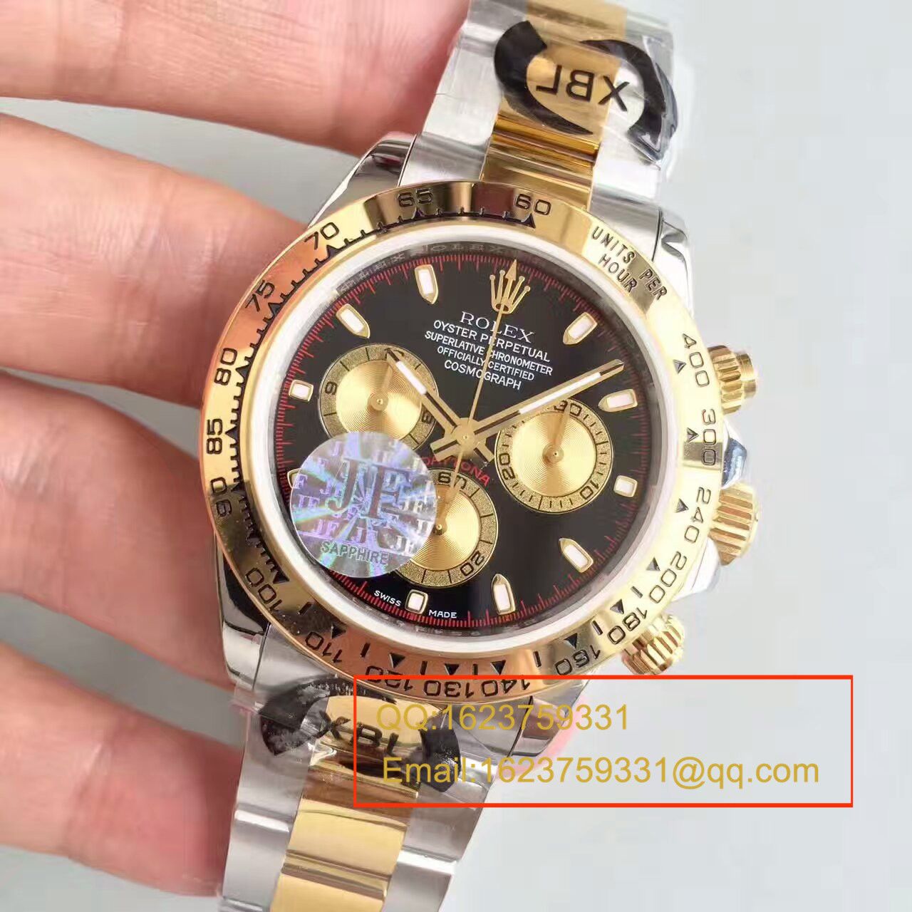 【JF Factory 1:1超A高仿手表】 Rolex  Cosmograph Daytona  Ditongna 系列116503金盘男士机械 wrist watch  / R102
