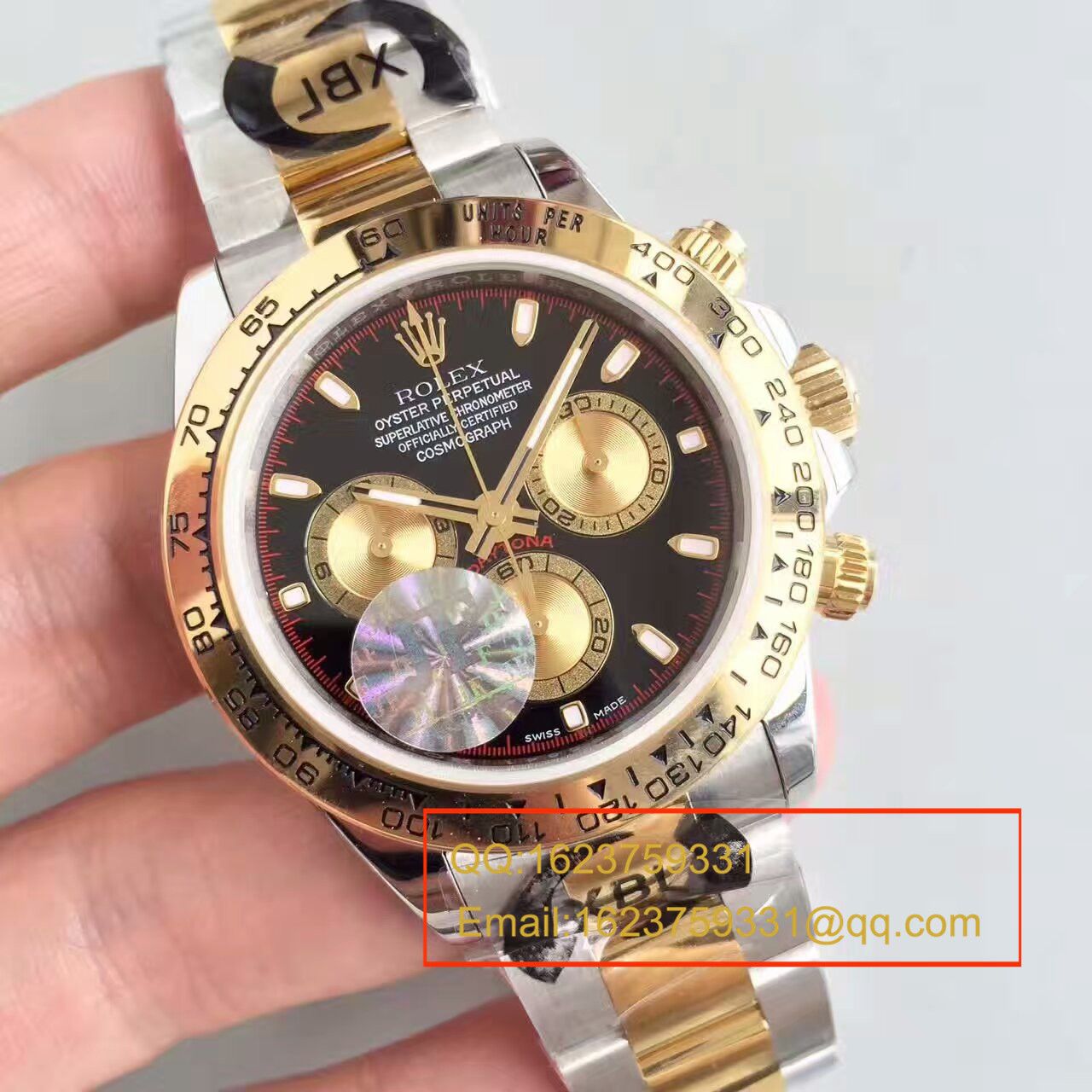 【JF Factory 1:1超A高仿手表】 Rolex  Cosmograph Daytona  Ditongna 系列116503金盘男士机械 wrist watch  / R102