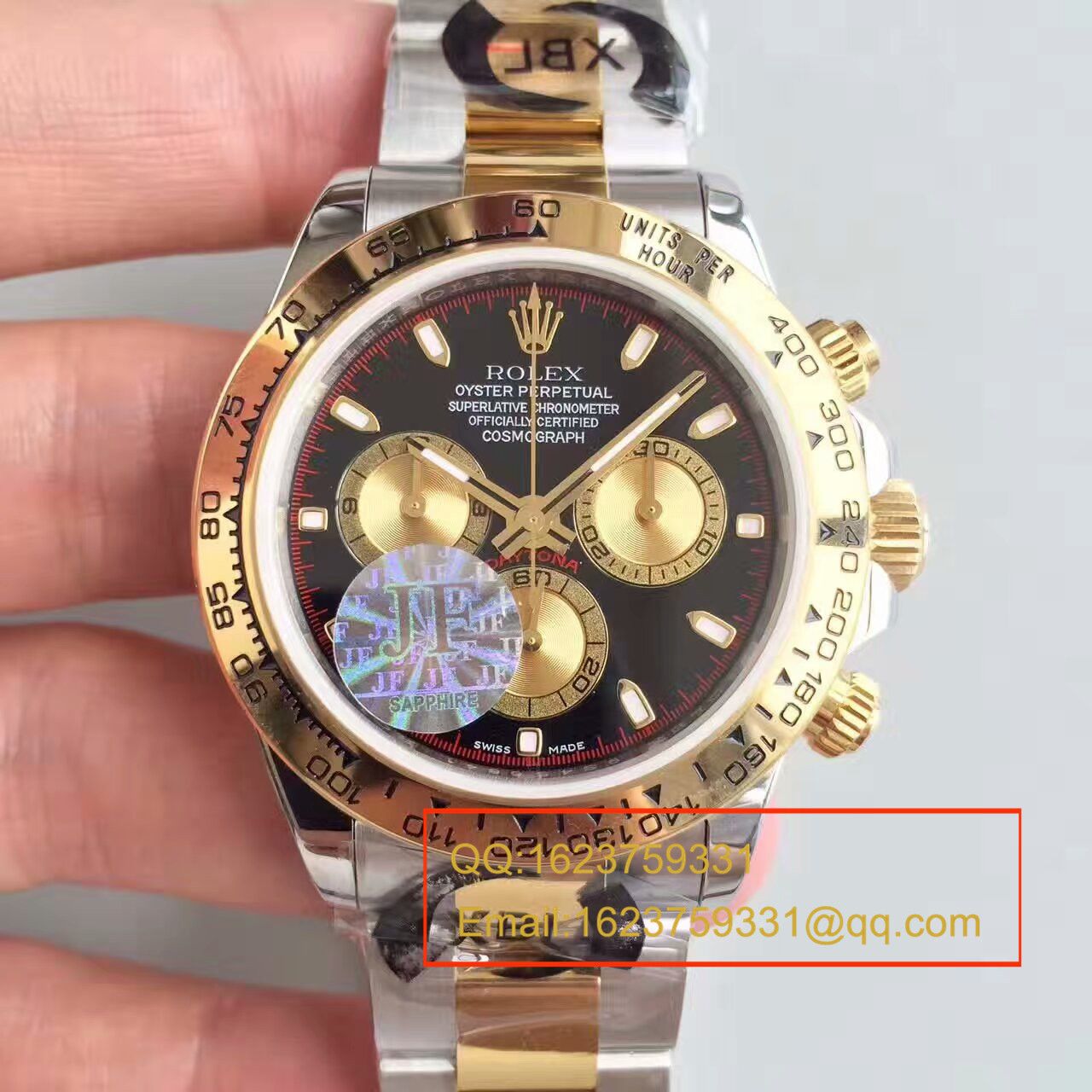 【JF Factory 1:1超A高仿手表】 Rolex  Cosmograph Daytona  Ditongna 系列116503金盘男士机械 wrist watch  / R102