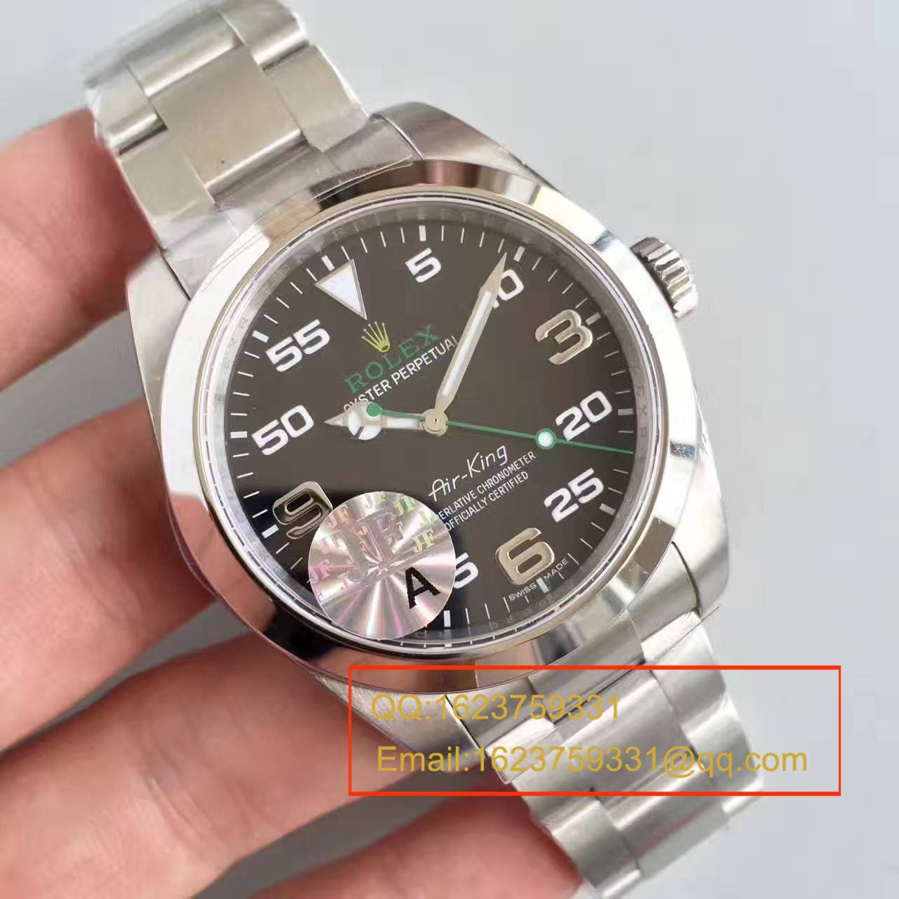 【JF Factory V10S版本一比一复刻高仿手表】 Rolex 空中霸王型系列AIR-KING116900-71200 wrist watch  / R015.1
