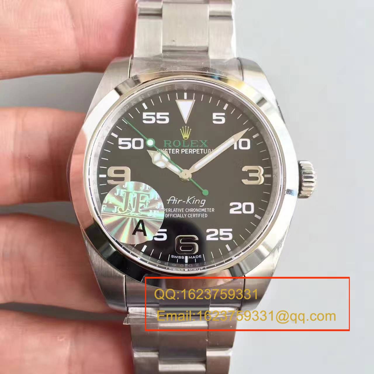 【JF Factory V10S版本一比一复刻高仿手表】 Rolex 空中霸王型系列AIR-KING116900-71200 wrist watch  / R015.1