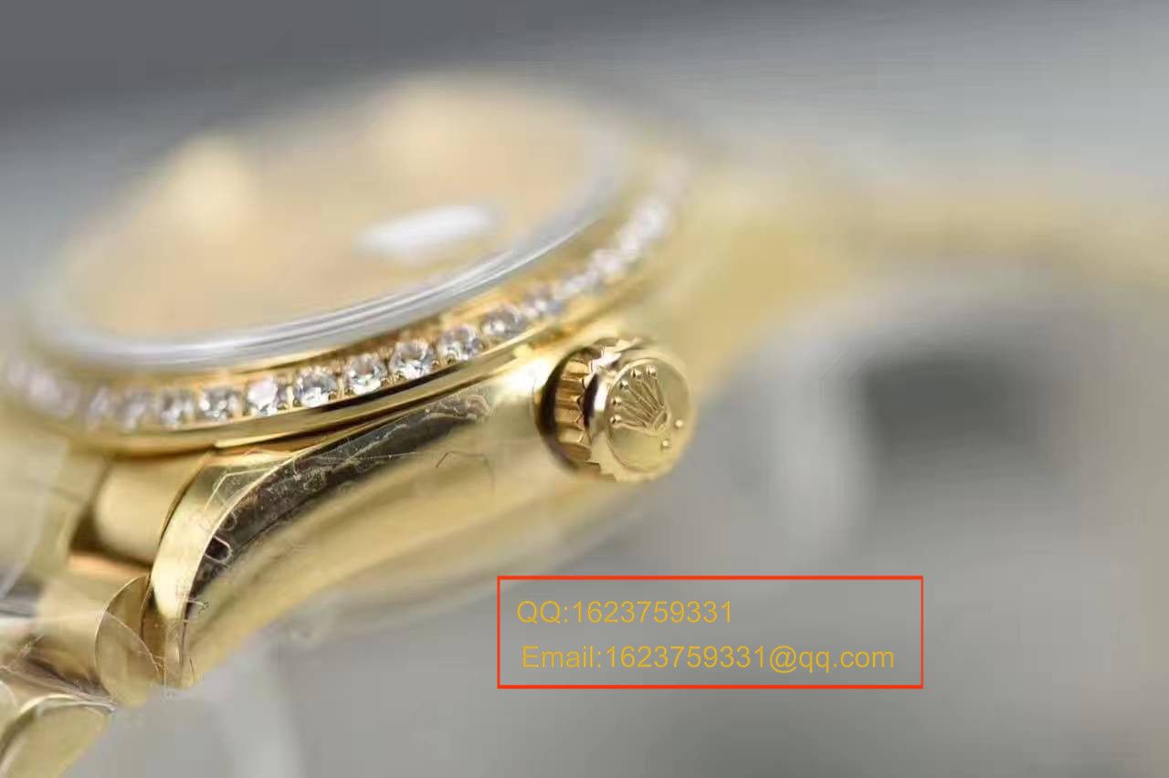【SY Factory 1:1超A高仿手表】 Rolex 女装  Datejust 系列279138RBR香槟盘 wrist watch  / RB0184
