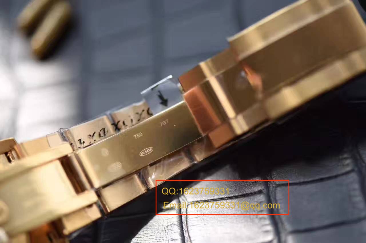 【台湾 Factory 一比一超A高仿手表】 Rolex  Cosmograph Daytona  Ditongna 系列116528 蓝色表盘 wrist watch  / RBB183