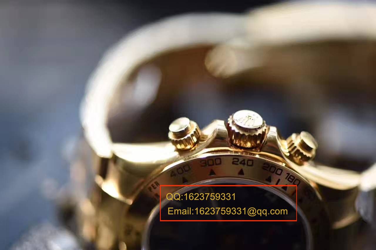 【台湾 Factory 一比一超A高仿手表】 Rolex  Cosmograph Daytona  Ditongna 系列116528 蓝色表盘 wrist watch  / RBB183