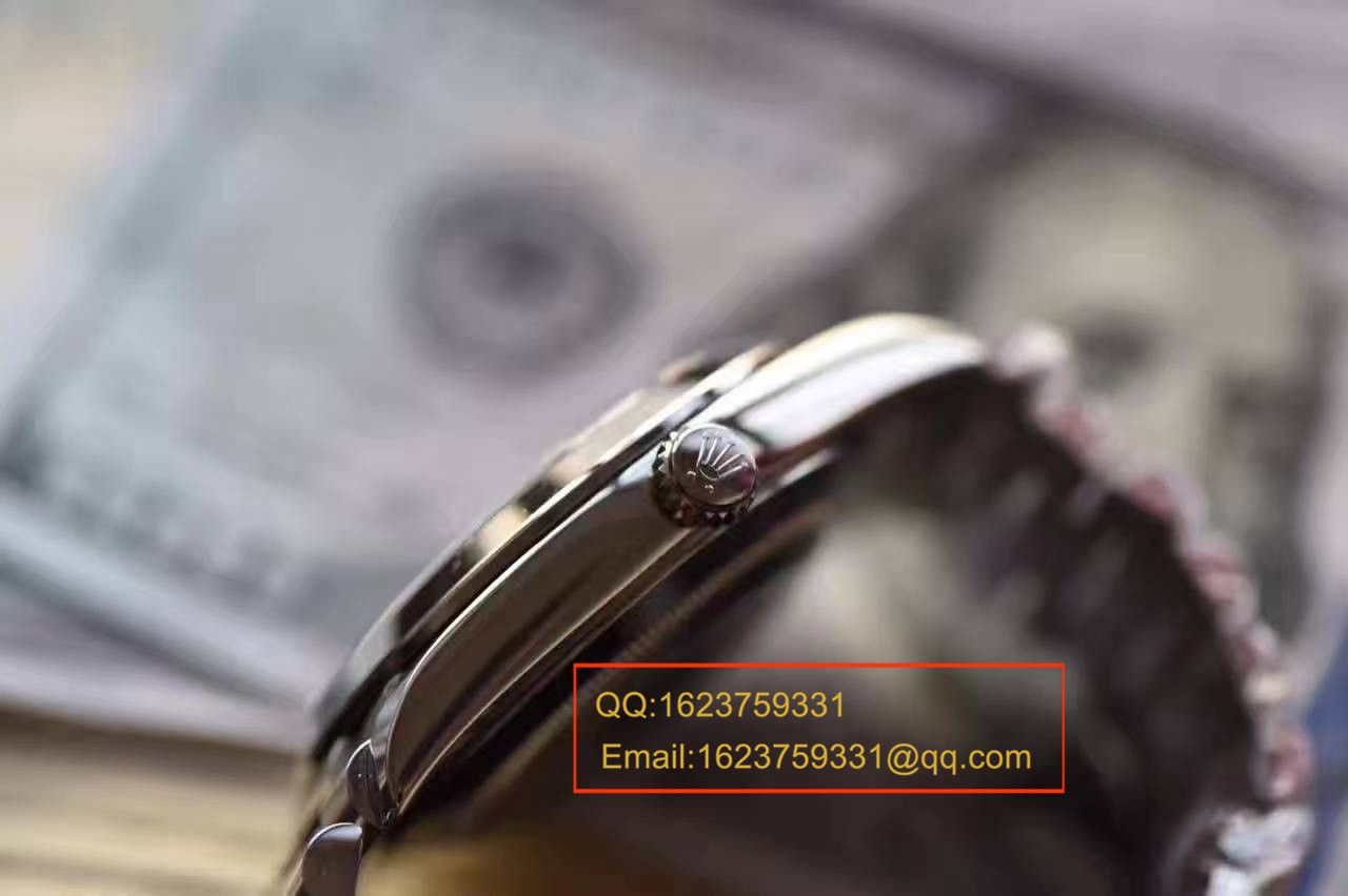 【台湾 Factory 一比一超A高仿手表】 Rolex  Day-Date 型系列228239黑色表盘钻钉 wrist watch  / RB0180