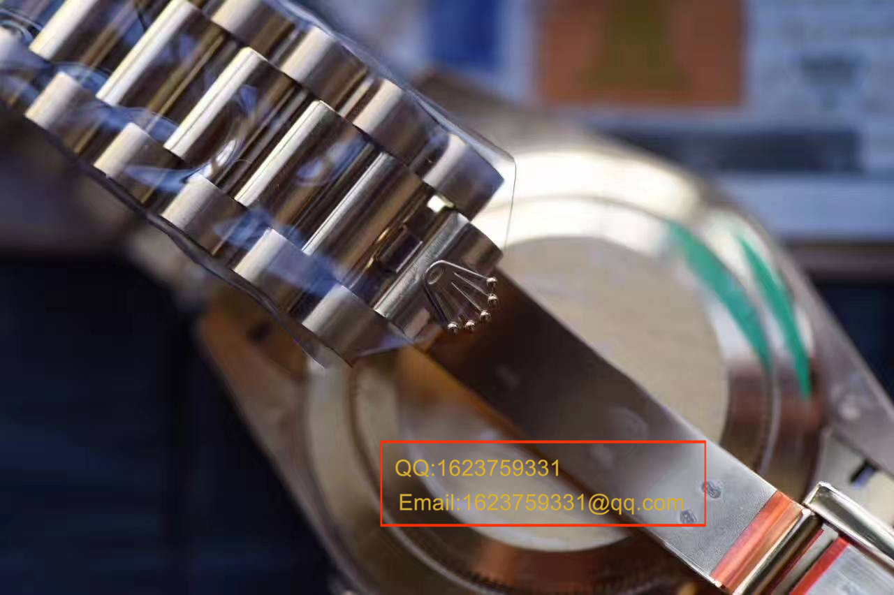 【台湾 Factory 一比一超A高精仿手表】 Rolex  Day-Date 型系列228238香槟色表盘钻钉 wrist watch  / RBA179