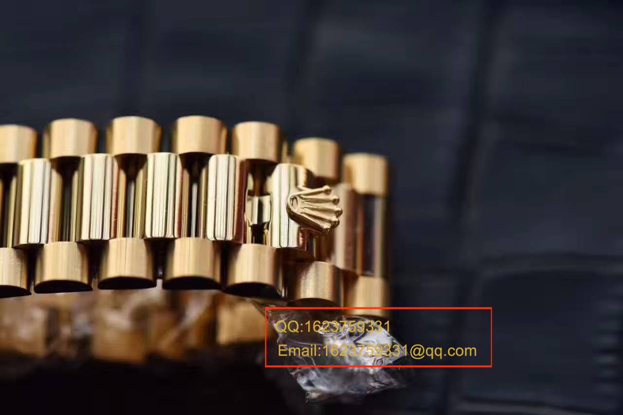 【台湾 Factory 一比一超A高仿 wrist watch 】 Rolex  Day-Date 型系列228238黑色表盘 / RBA176