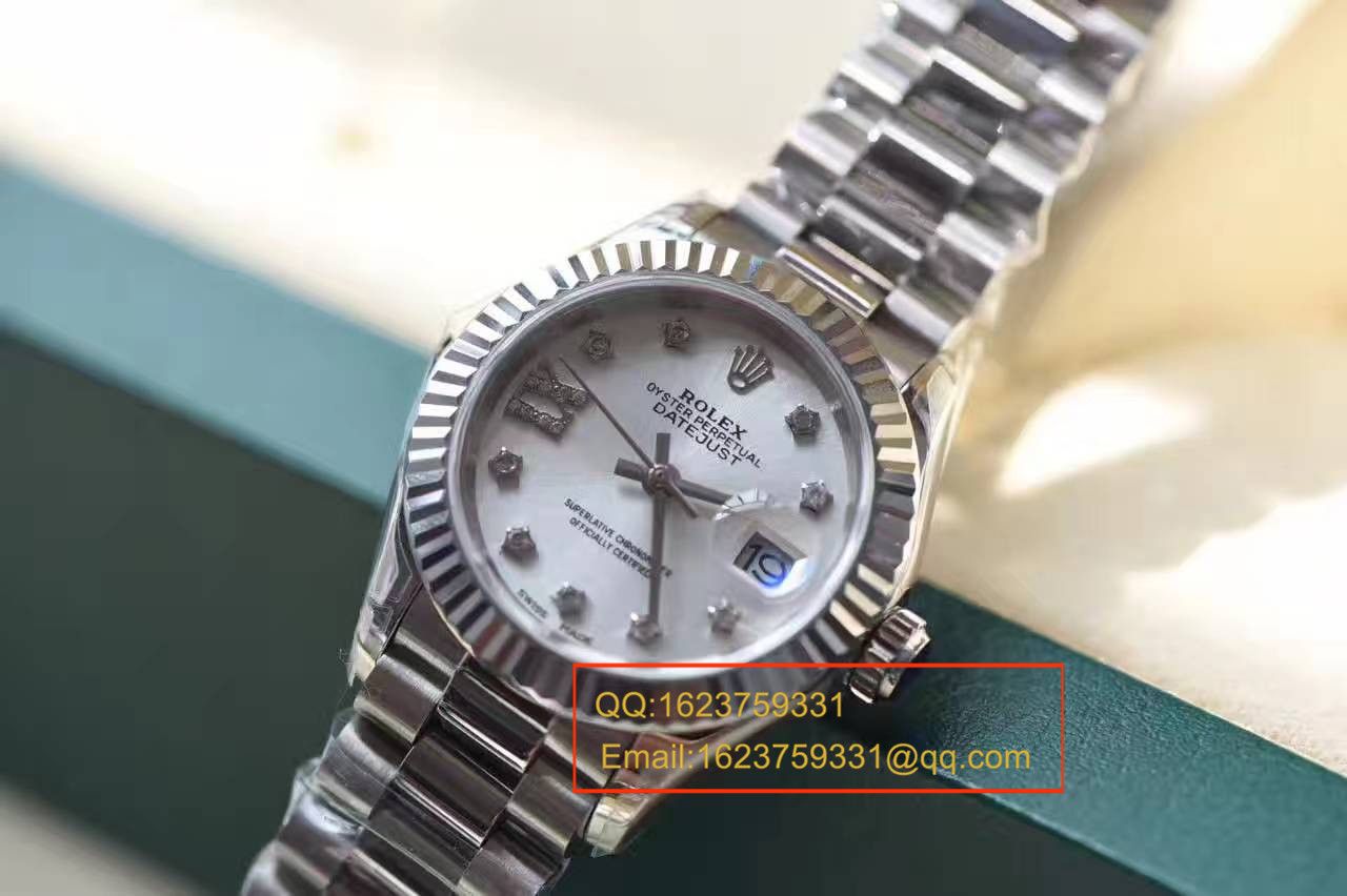 【台湾 Factory 一比一复刻手表】 Rolex 新型  Datejust 女装28mm精品女士机械 / RB0178