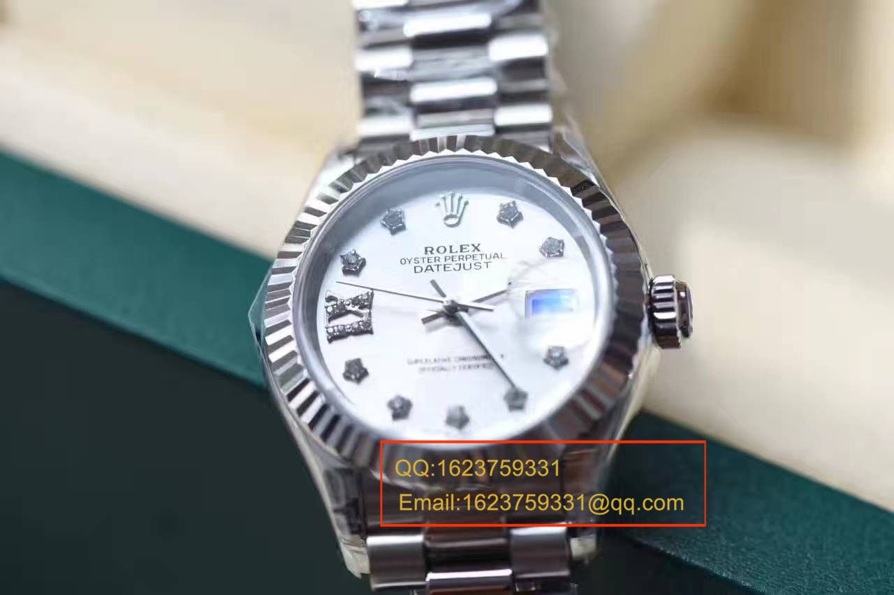 【台湾 Factory 一比一复刻手表】 Rolex 新型  Datejust 女装28mm精品女士机械 / RB0178