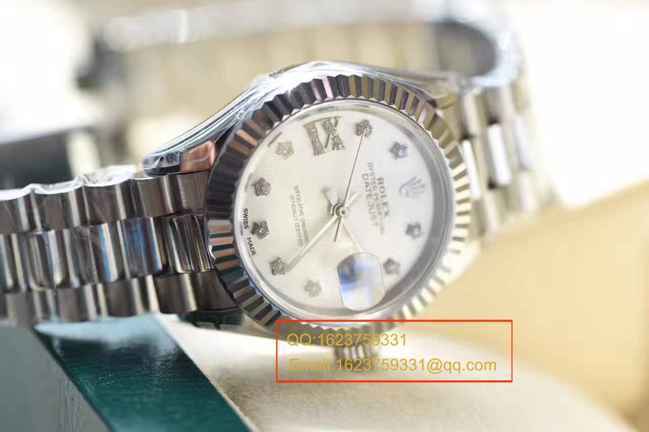 【台湾 Factory 一比一复刻手表】 Rolex 新型  Datejust 女装28mm精品女士机械 / RB0178