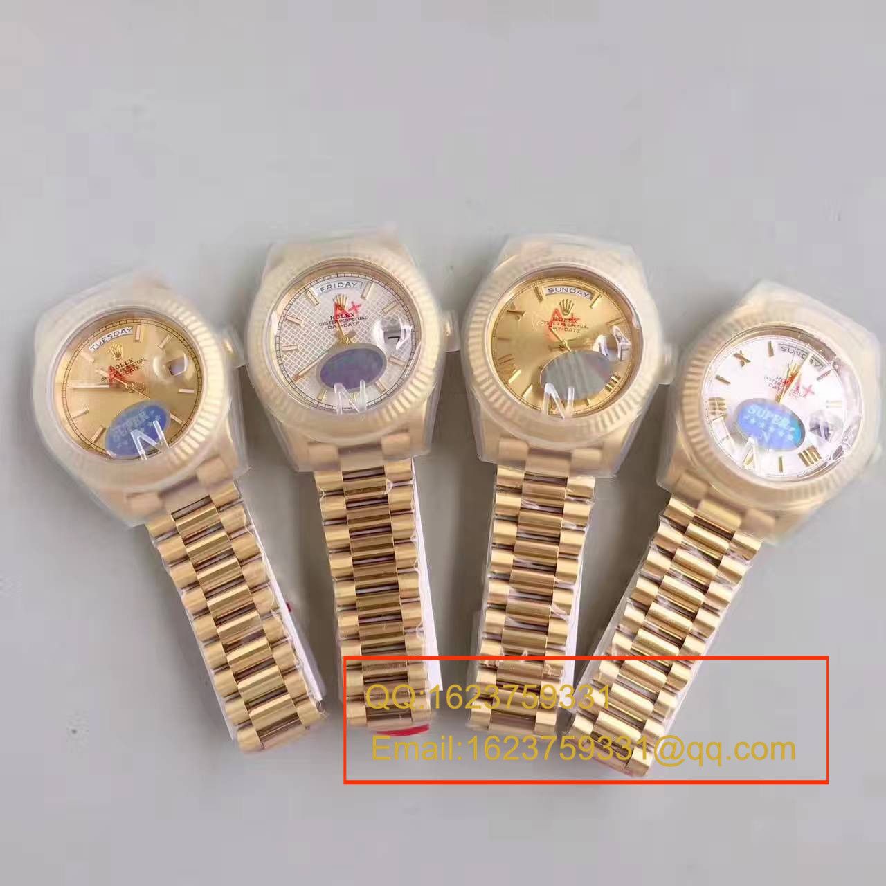 【N Factory 一比一复刻高仿手表】 Rolex  Day-Date 型系列228238金盘 wrist watch  / RBE169
