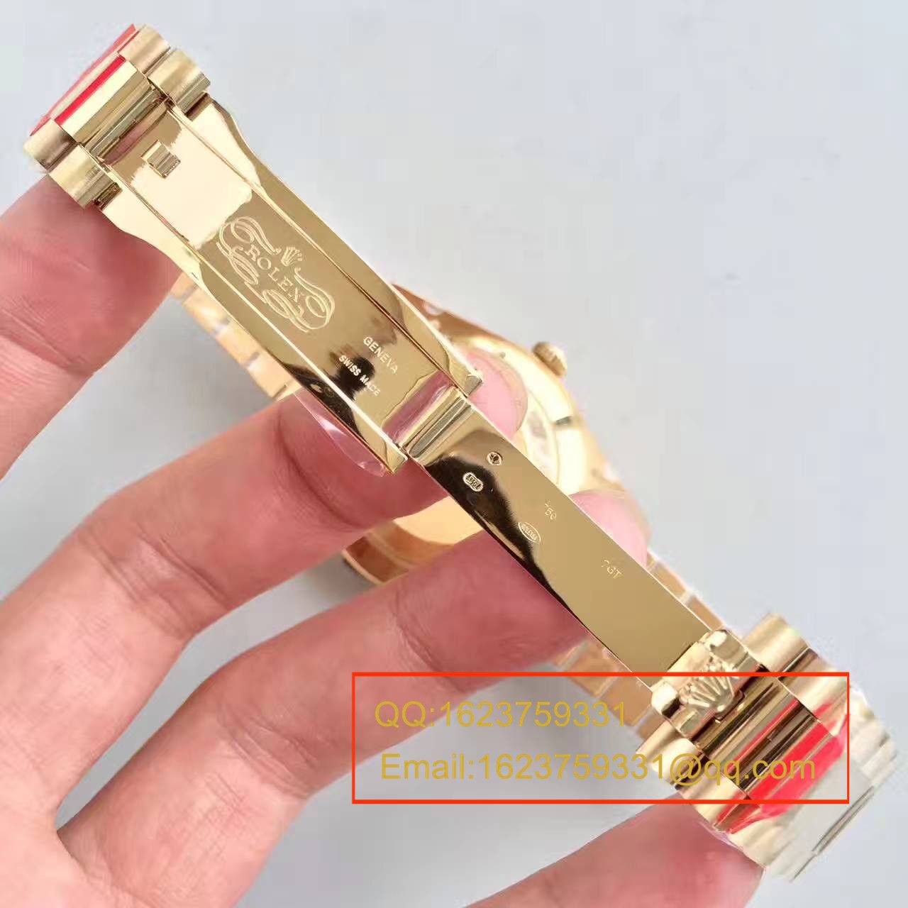 【N Factory 一比一复刻高仿手表】 Rolex  Day-Date 型系列228238金盘 wrist watch  / RBE169